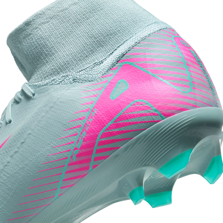 Nike Air Zoom Mercurial Superfly 10 Pro FG bleu ciel
