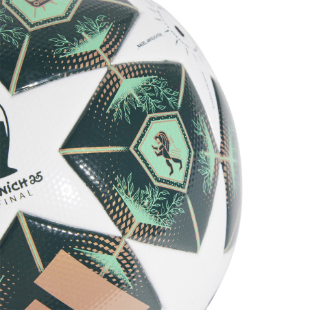 Ballon adidas Ligue des Champions vert blanc 2024/25