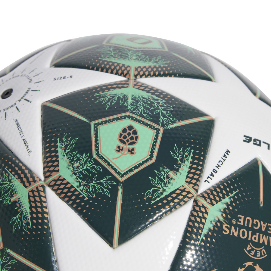 Ballon adidas Ligue des Champions vert blanc 2024/25