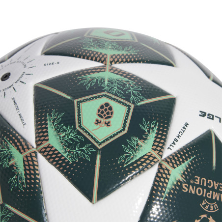 Ballon adidas Ligue des Champions vert blanc 2024/25