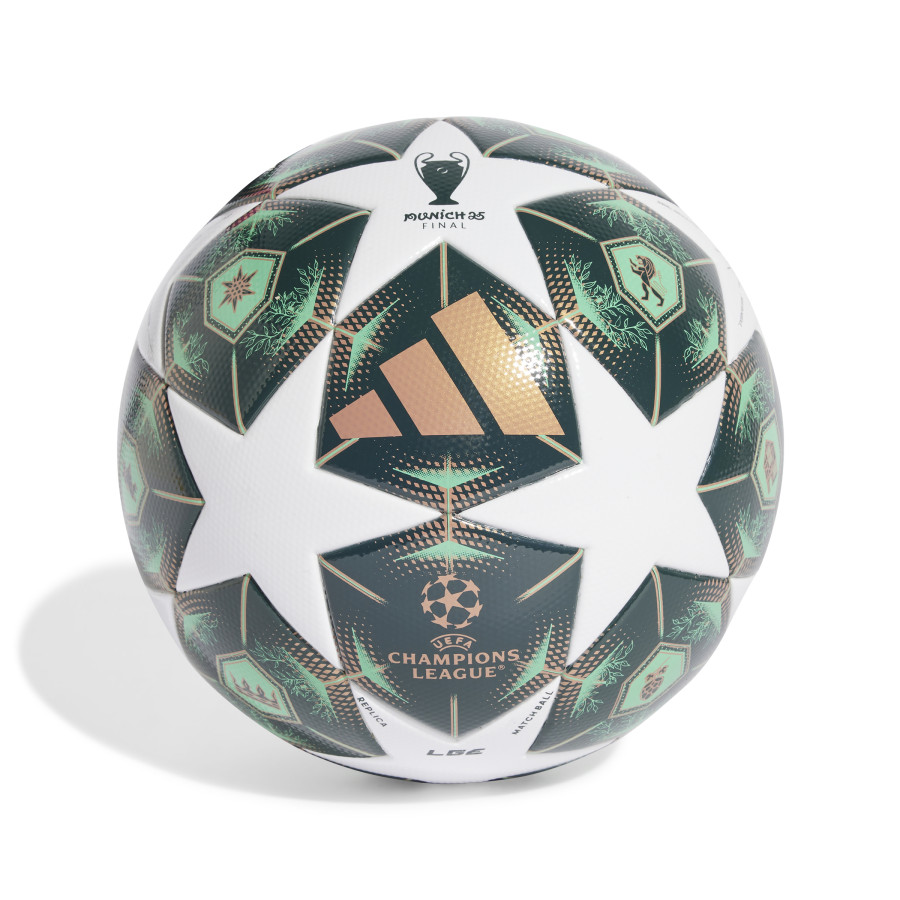 Ballon adidas Ligue des Champions vert blanc 2024/25