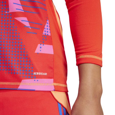 Maillot gardien adidas Tiro24 rouge