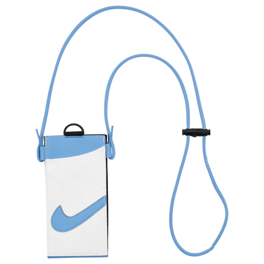 Pochette téléphone Nike bleu blanc