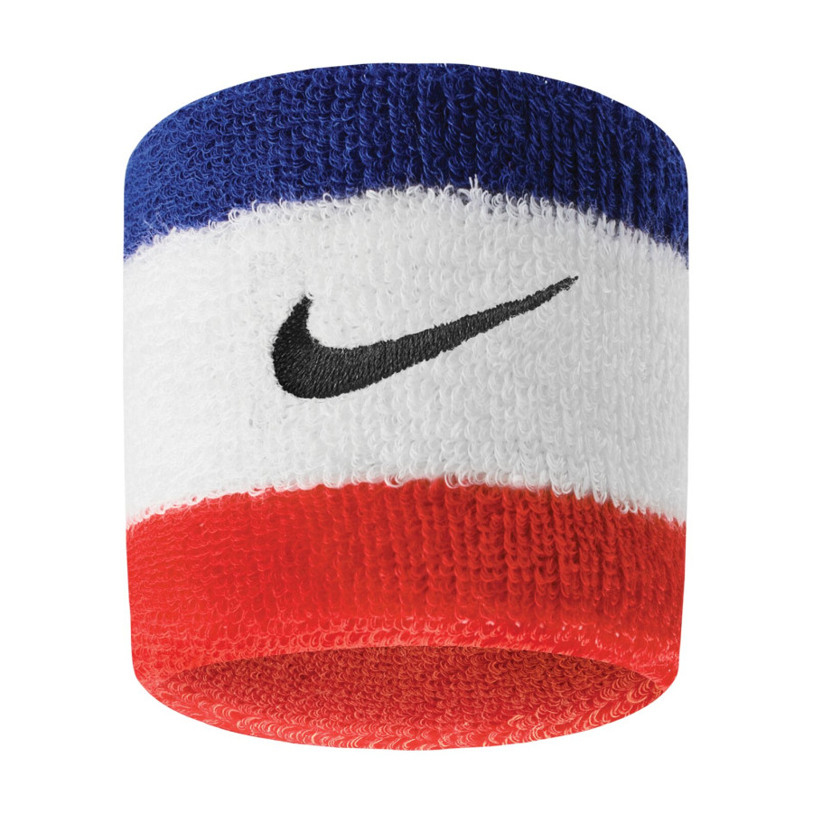 Bandeau poignet Nike bleu blanc rouge