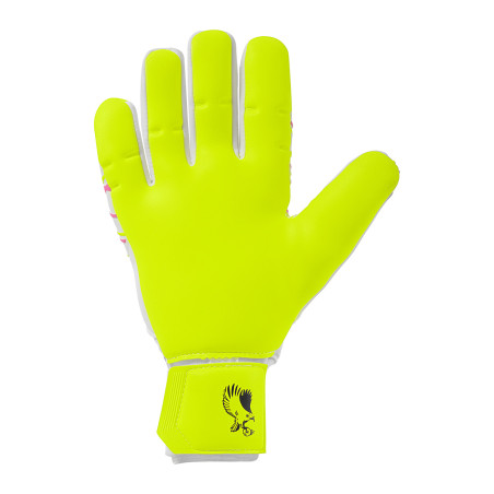 Gants gardien Uhlsport Prediction Absolutgrip HN Maignan 375 blanc jaune