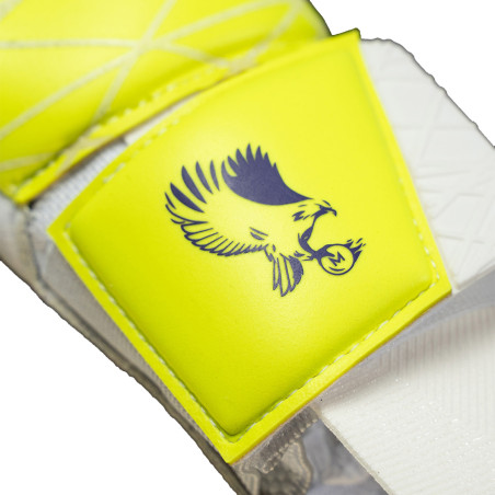 Gants gardien Uhlsport Prediction Ultragrip HN Maignan 374 blanc jaune