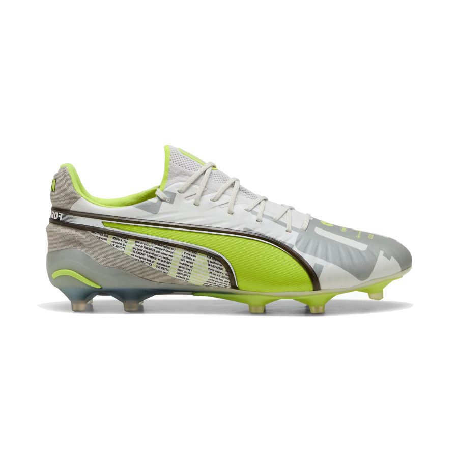 Puma King Ultimate Forever FG/AG gris jaune