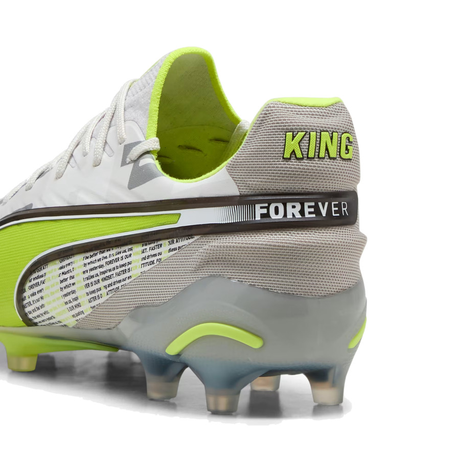 Puma King Ultimate Forever FG/AG gris jaune