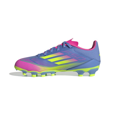 adidas F50 League junior MG bleu rose