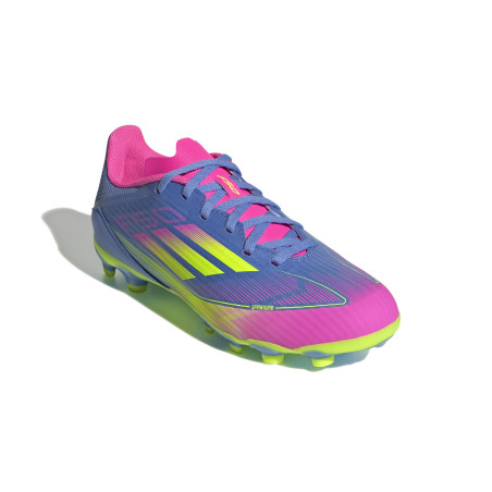 adidas F50 League junior MG bleu rose