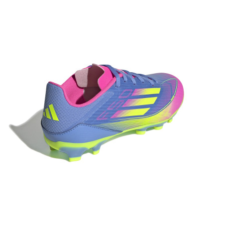 adidas F50 League junior MG bleu rose