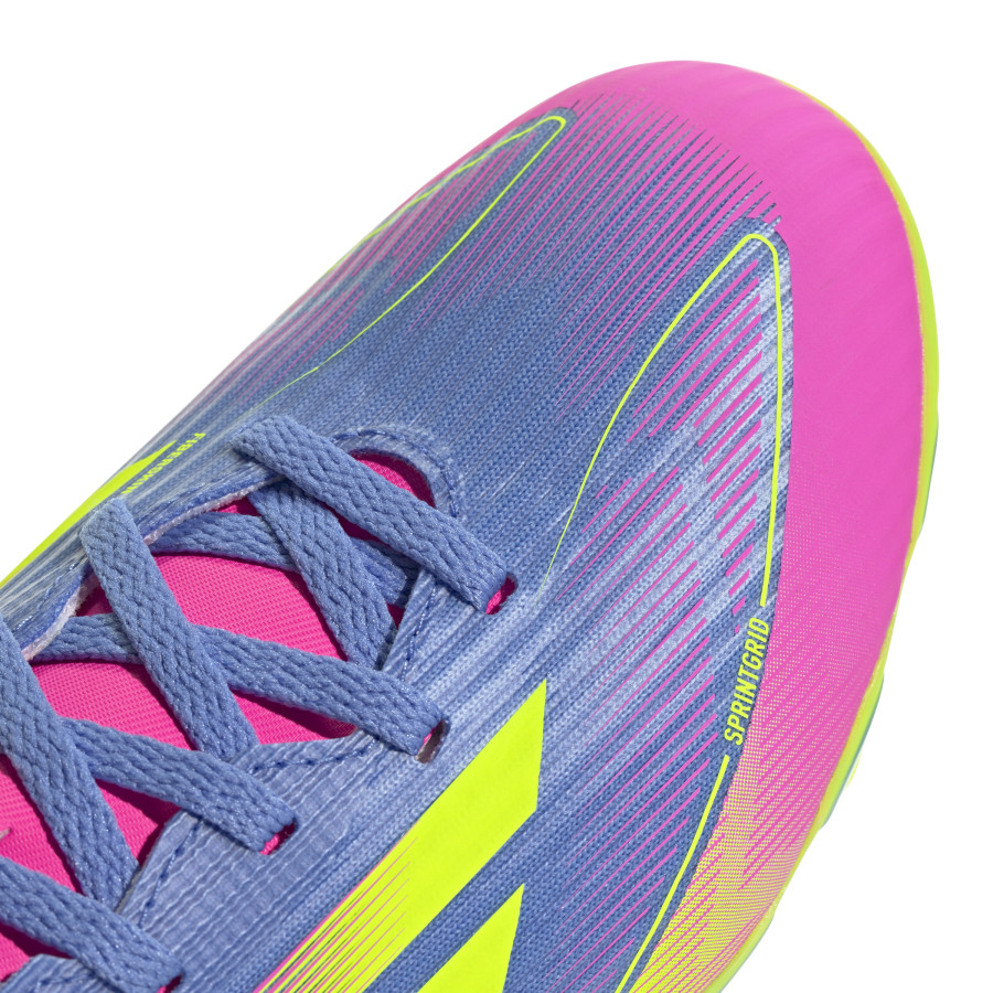 adidas F50 League junior MG bleu rose