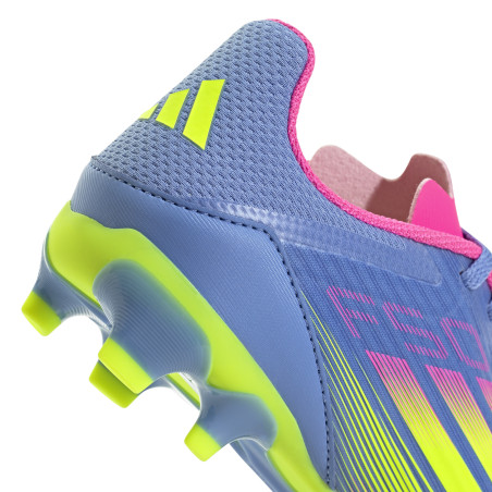 adidas F50 League junior MG bleu rose
