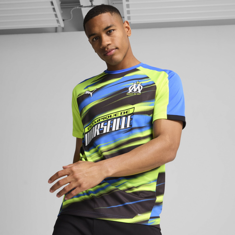 Maillot OM Faster bleu jaune