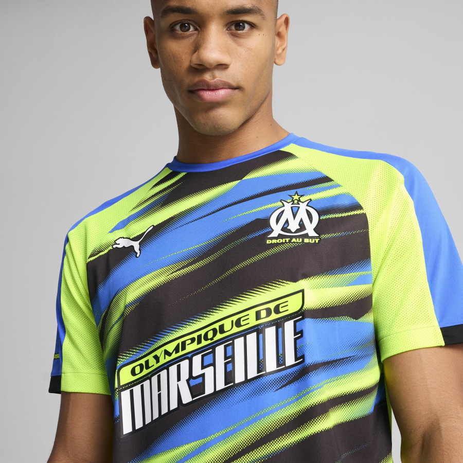 Maillot OM Faster bleu jaune
