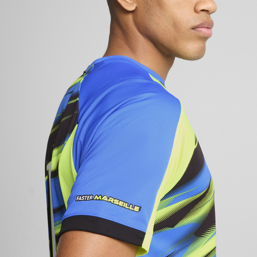Maillot OM Faster bleu jaune