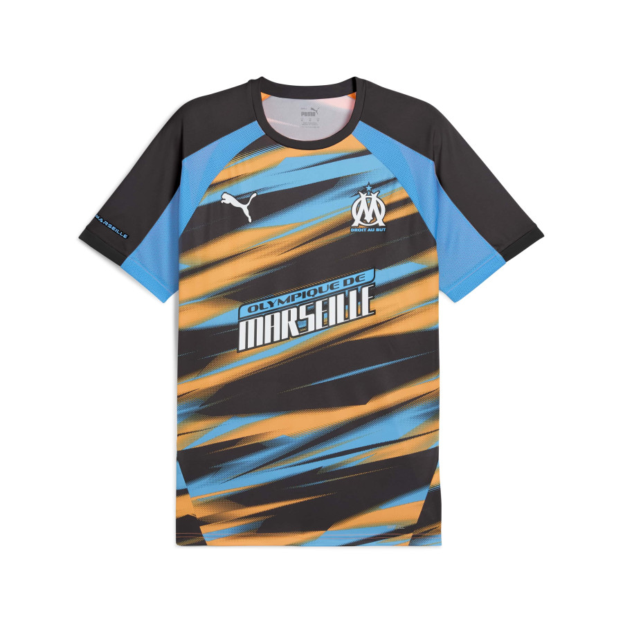 Maillot OM Faster bleu orange