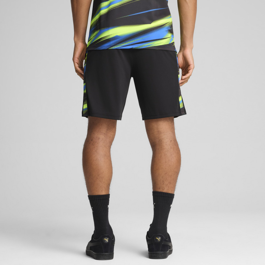Short OM Faster bleu jaune