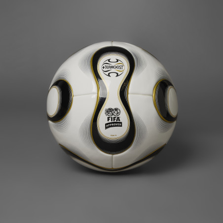 Ballon adidas Teamgeist blanc noir