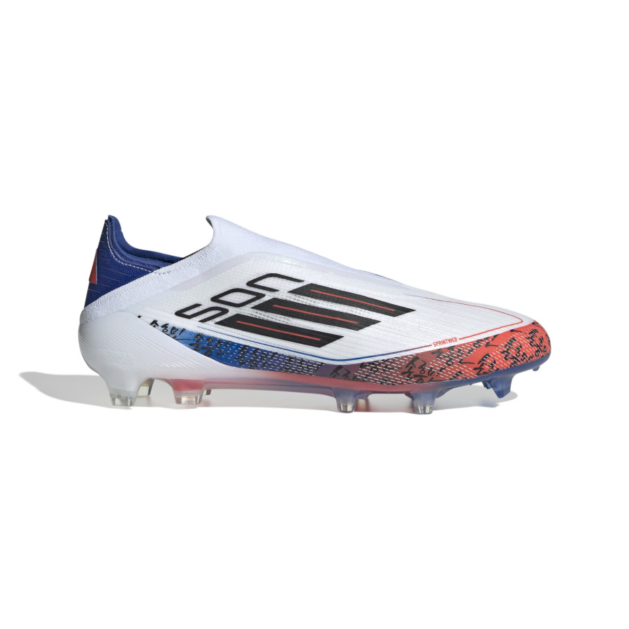 adidas F50 Son Elite LaceLess FG blanc rouge