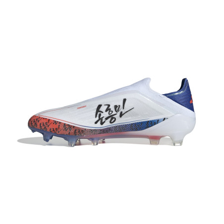 adidas F50 Son Elite LaceLess FG blanc rouge