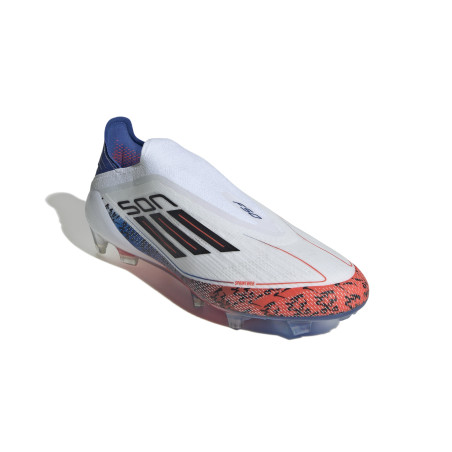 adidas F50 Son Elite LaceLess FG blanc rouge