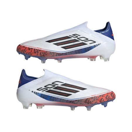 adidas F50 Son Elite LaceLess FG blanc rouge