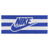 Serviette de plage Nike bleu blanc