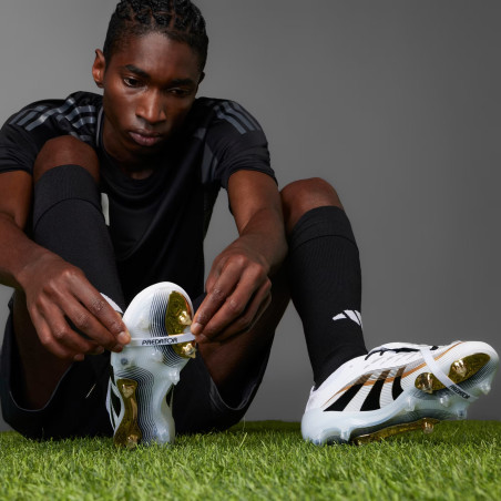 adidas Predator +Teamgeist Elite FT FG blanc or