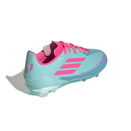 adidas F50 Messi League junior FG/MG bleu rose