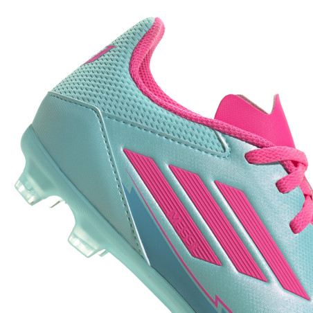 adidas F50 Messi League junior FG/MG bleu rose