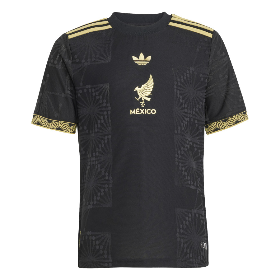 Maillot junior Mexique noir or 2025