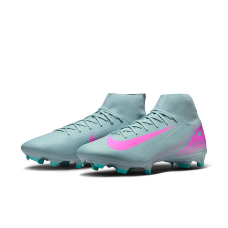 Nike Air Zoom Mercurial Superfly 10 Academy FG/MG bleu ciel