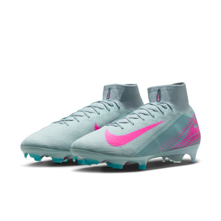 Nike Air Zoom Mercurial Superfly 10 Elite FG bleu ciel