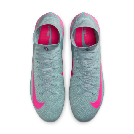 Nike Air Zoom Mercurial Superfly 10 Elite FG bleu ciel