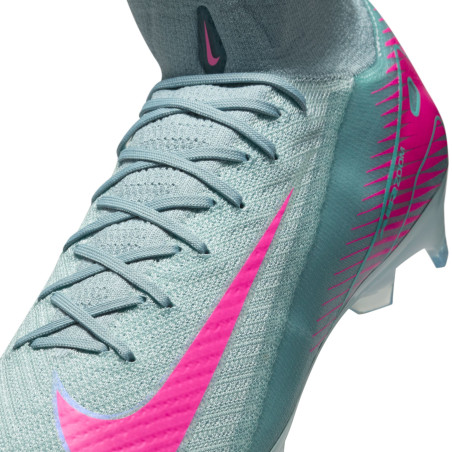 Nike Air Zoom Mercurial Superfly 10 Elite FG bleu ciel