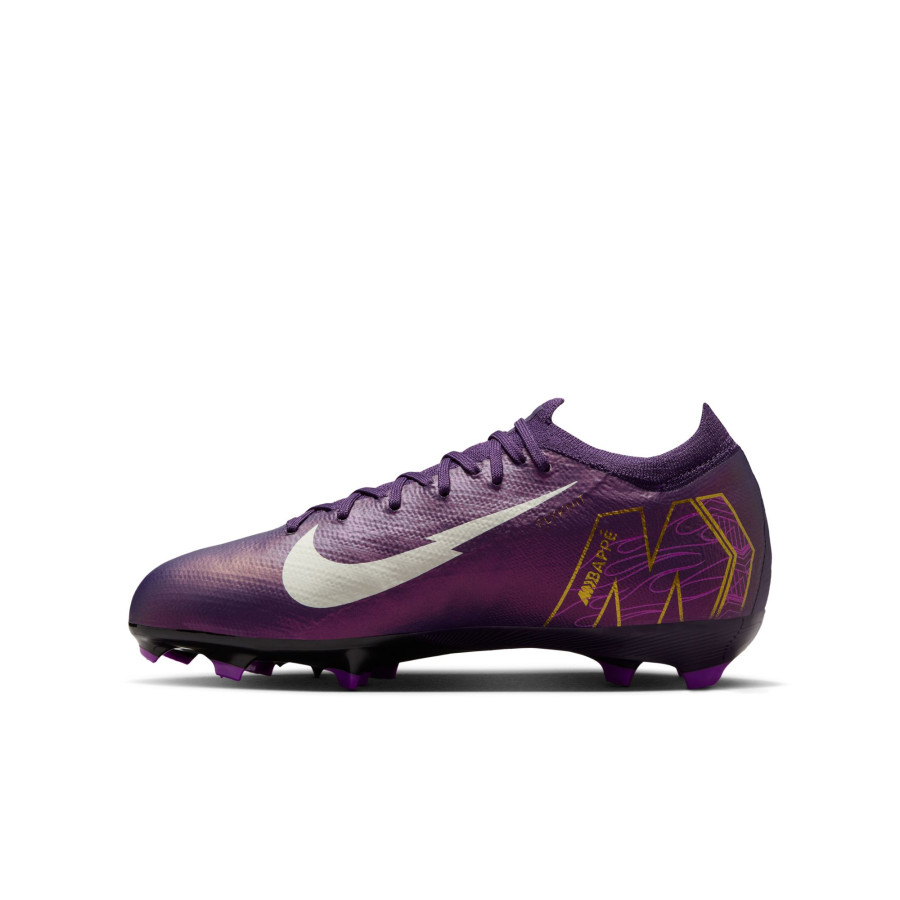 Nike Air Zoom Mercurial Vapor 16 Pro junior Mbappé FG violet or