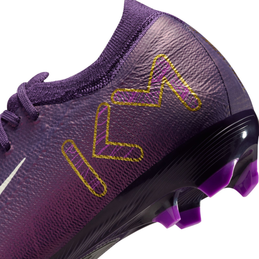 Nike Air Zoom Mercurial Vapor 16 Pro junior Mbappé FG violet or