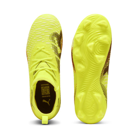 Puma Future 8 Match junior FG/AG jaune rose