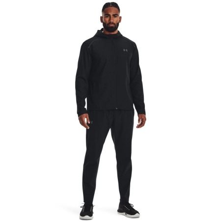 Veste survêtement à capuche Under Armour Launch noir