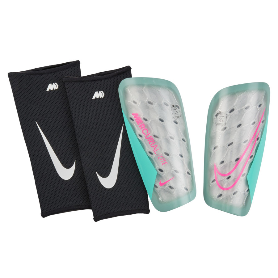 Protège-tibias Nike Mercurial Lite gris rose