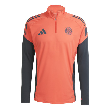 Sweat zippé Bayern Munich orange gris