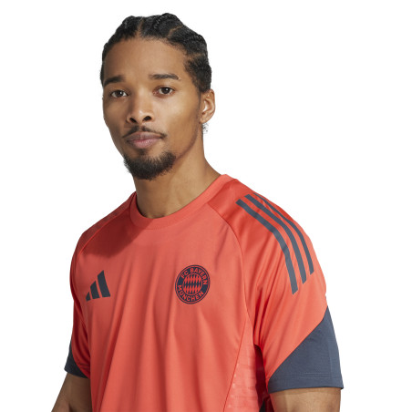 Maillot entraînement Bayern Munich orange gris