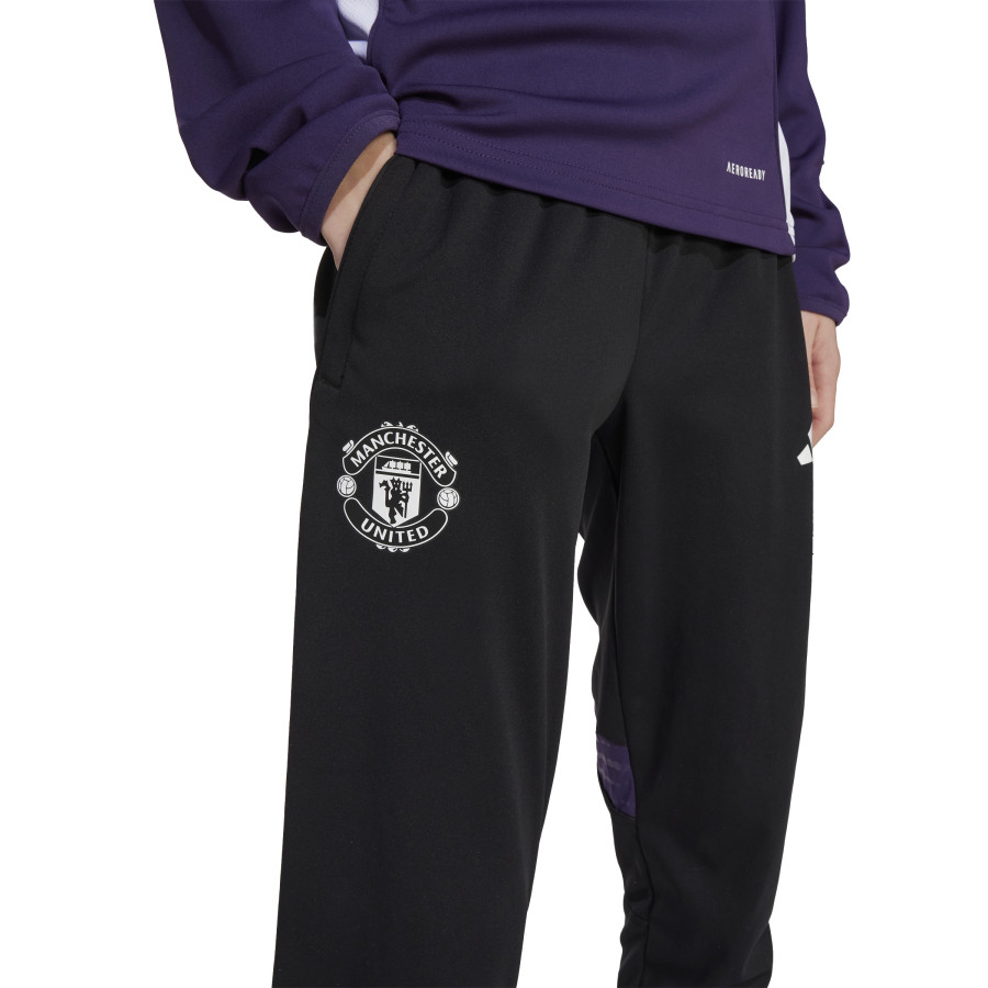 Pantalon survêtement junior Manchester United noir