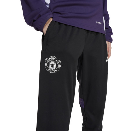 Pantalon survêtement junior Manchester United noir