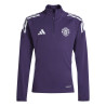Sweat zippé junior Manchester United violet