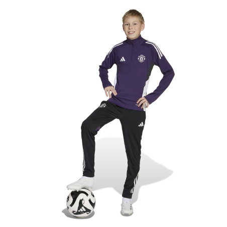 Sweat zippé junior Manchester United violet
