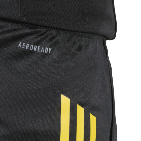 Short entraînement Manchester United noir jaune