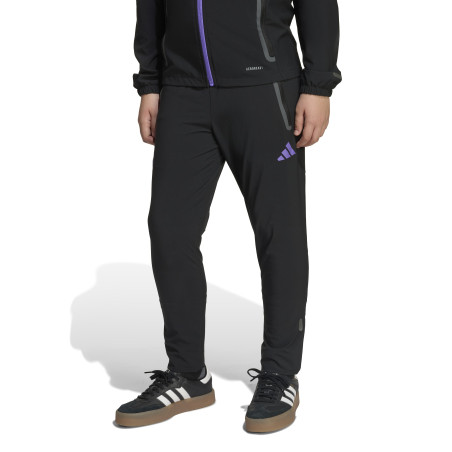 Pantalon survêtement junior Manchester United Vis Tech noir violet