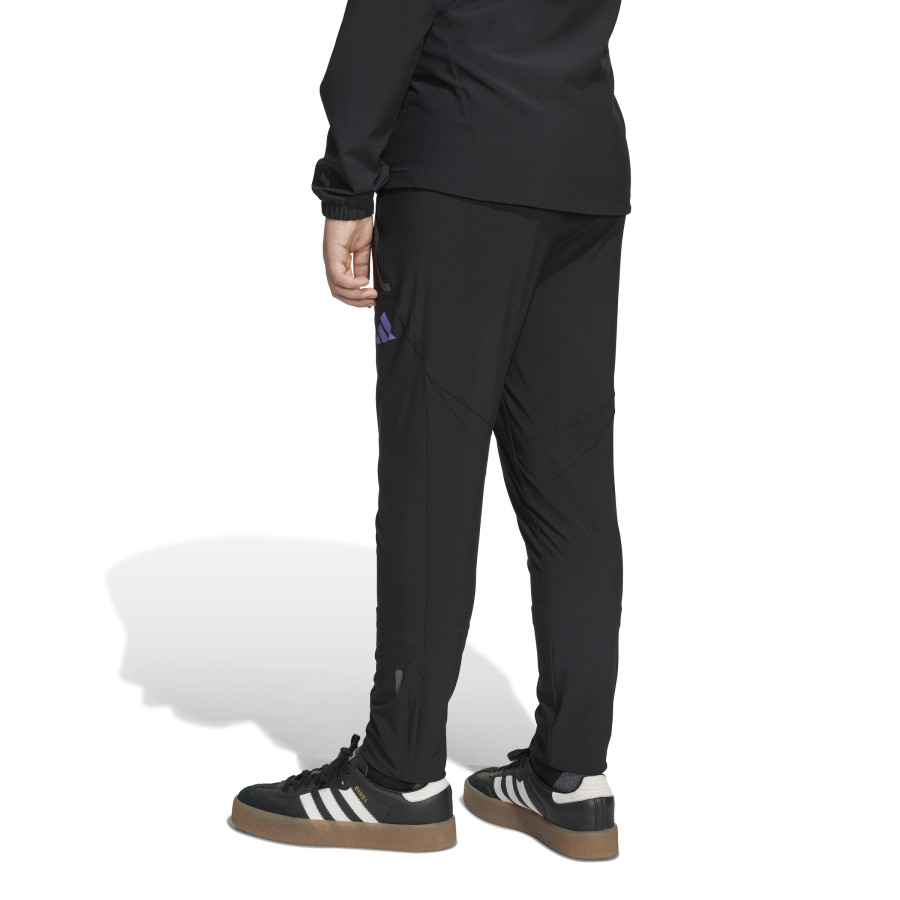 Pantalon survêtement junior Manchester United Vis Tech noir violet